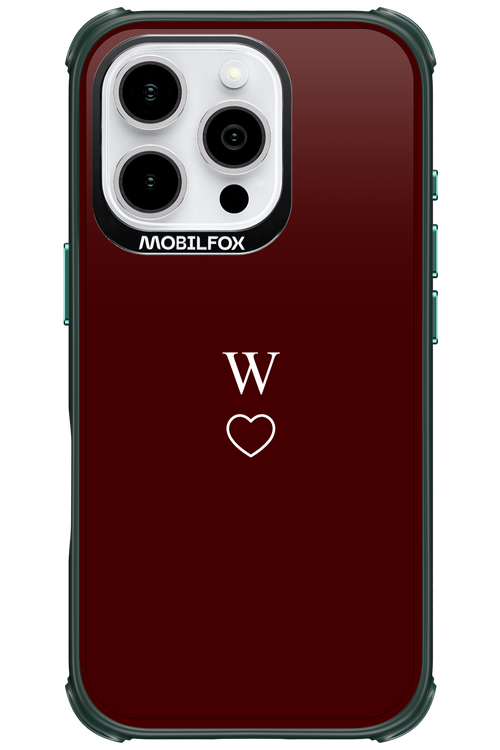 W Burgundia 2.0 - Apple iPhone 16 Pro