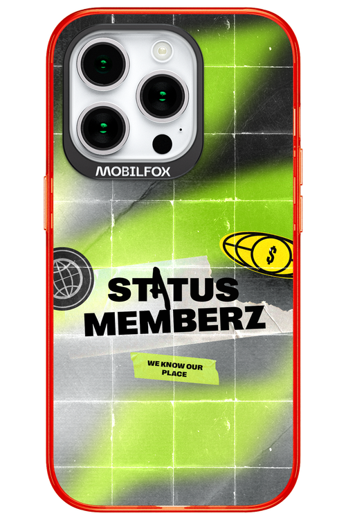 Status Memberz - Apple iPhone 15 Pro
