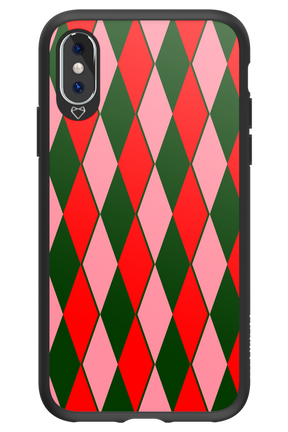 Retro Christmas - Apple iPhone X