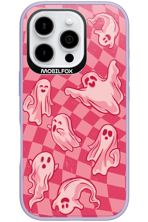 Strawberry Ghosts - Apple iPhone 16 Pro