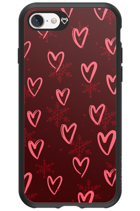 Christmas Hearts - Apple iPhone 7