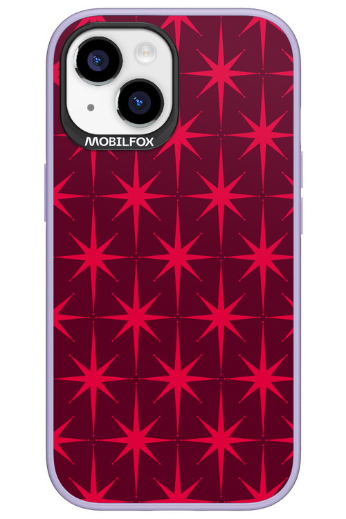 Burgundy Starss - Apple iPhone 15