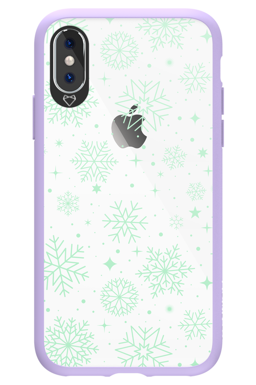 Tiffany's Snowflakes - Apple iPhone X