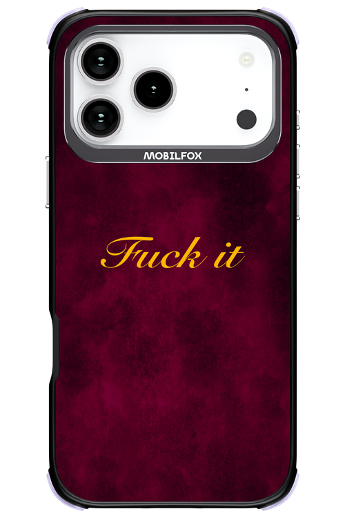 Fuck Itt - Apple iPhone 17 Pro Max