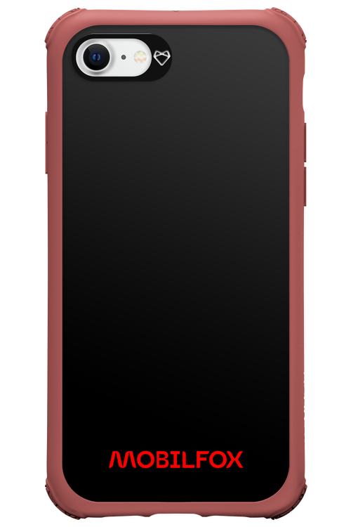 Black and Red Fox - Apple iPhone SE 2022