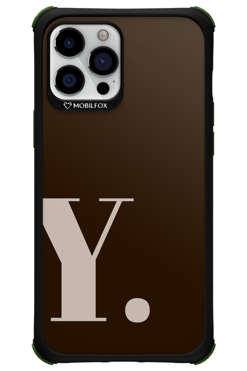 Y (Mokka Foam) - Apple iPhone 12 Pro Max