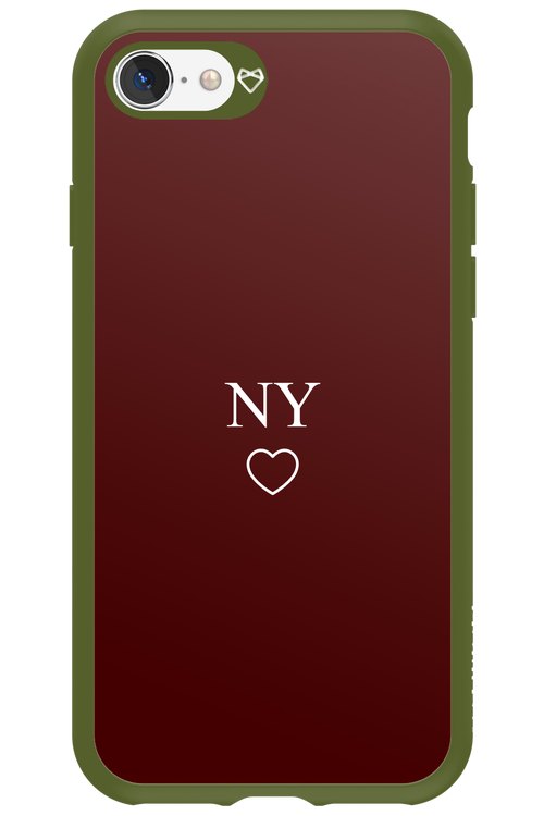 NY Burgundia 2.0 - Apple iPhone SE 2020