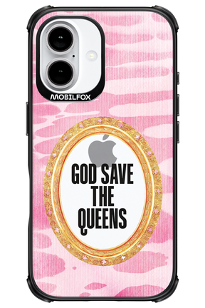 GOD SAVE THE QUEENS MIRROR - Apple iPhone 16
