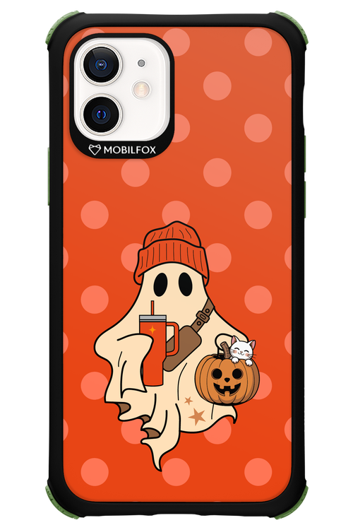 Ghost Girl (Orange) - Apple iPhone 12