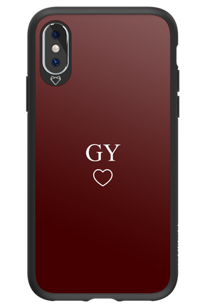 GY Burgundia 2.0 - Apple iPhone XS
