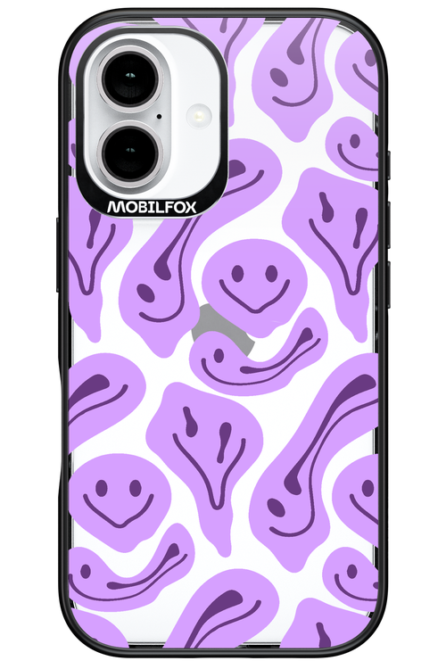 Fluid Smiley Purple - Apple iPhone 16