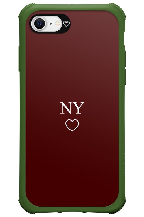 NY Burgundia 2.0 - Apple iPhone SE 2020