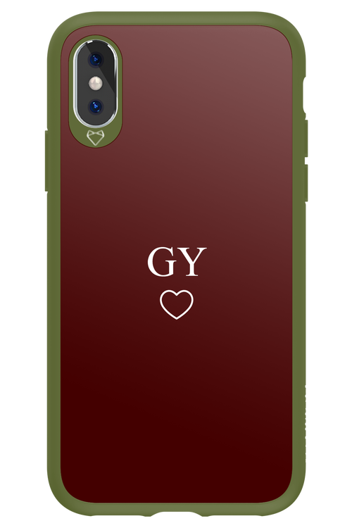 GY Burgundia 2.0 - Apple iPhone XS