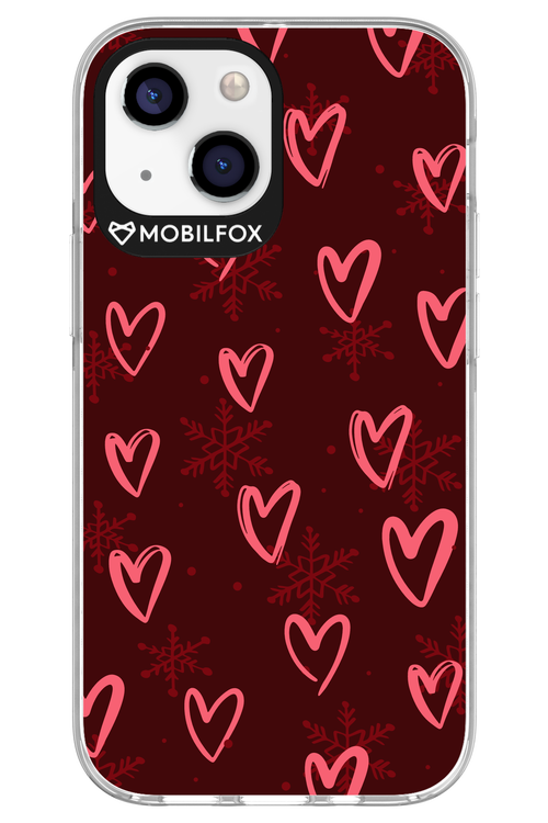 Christmas Hearts - Apple iPhone 13 Mini