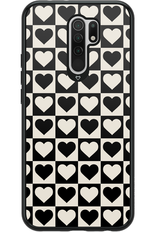 Checkered Heart - Xiaomi Redmi 9