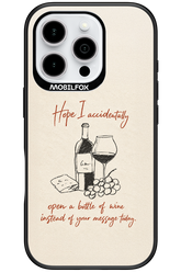 Bottle of wine 2.0 - Apple iPhone 16 Pro