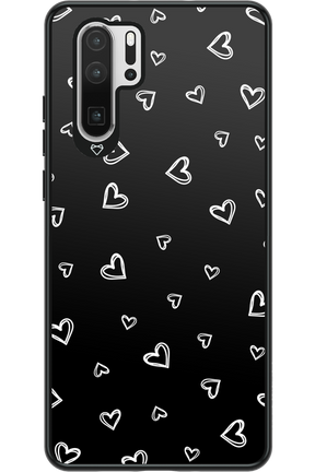 Monochrome Hearts 2.0 - Huawei P30 Pro