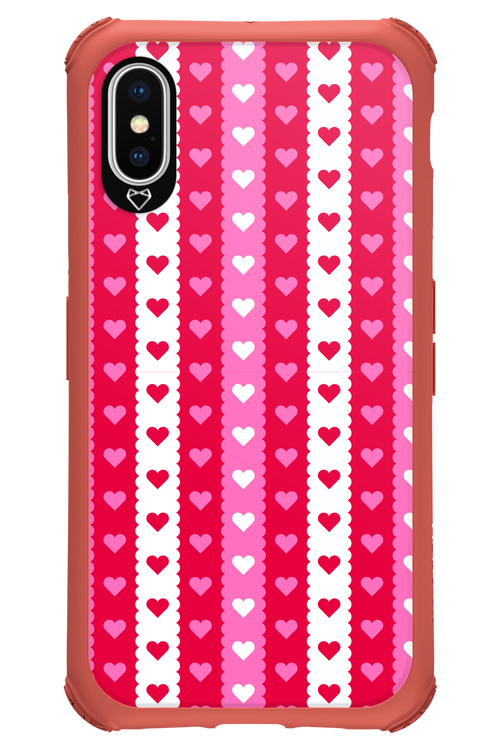 Christmas Heart Biscuit - Apple iPhone X