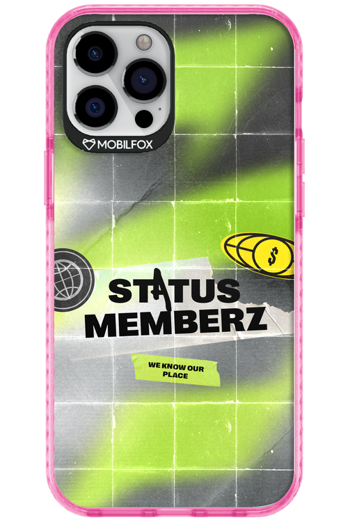 Status Memberz - Apple iPhone 12 Pro Max