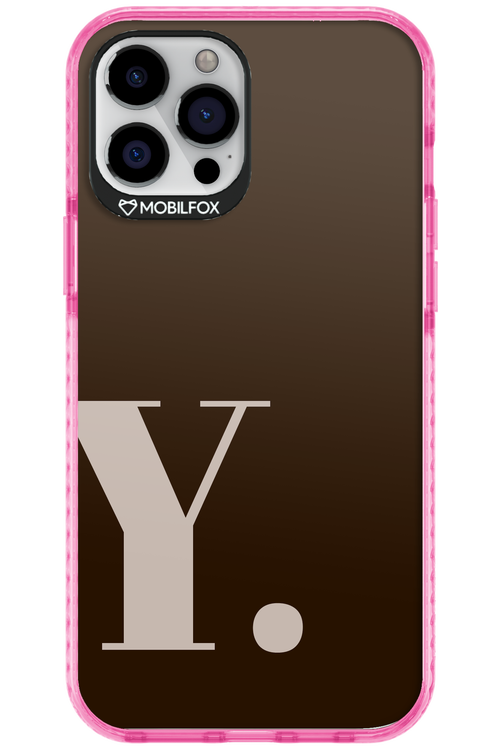 Y (Mokka Foam) - Apple iPhone 12 Pro Max