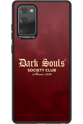 Dark Souls (Burgundy) - Samsung Galaxy Note 20