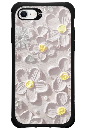 White Flowers - Apple iPhone SE 2022