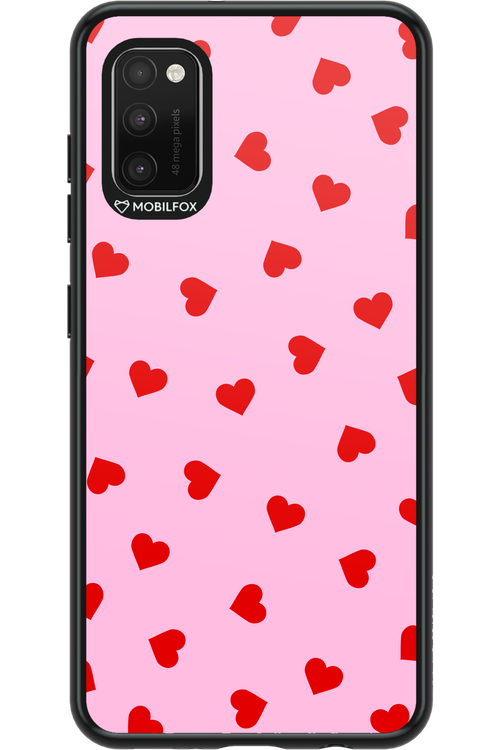 Sprinkle Heart Pink - Samsung Galaxy A41