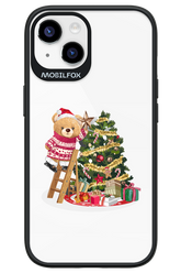 Christmas Bear (Transparent) - Apple iPhone 14