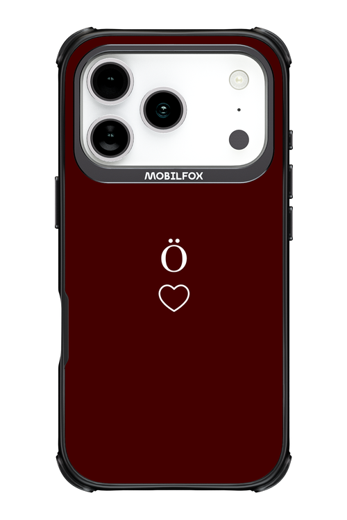 O Burgundia II 2.0 - Apple iPhone 17 Pro