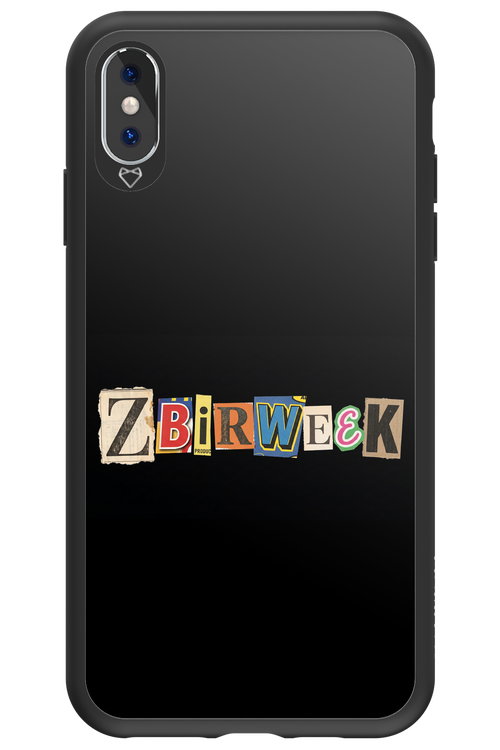 Zbirweek (black) 2.0 - Apple iPhone XS Max