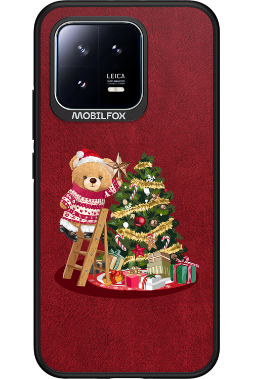 Christmas Bear (Burgundy) - Xiaomi 13