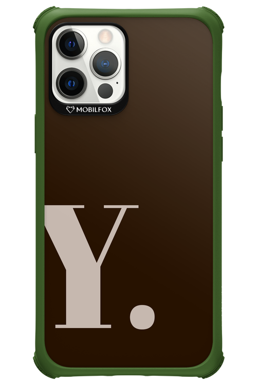 Y (Mokka Foam) - Apple iPhone 12 Pro Max