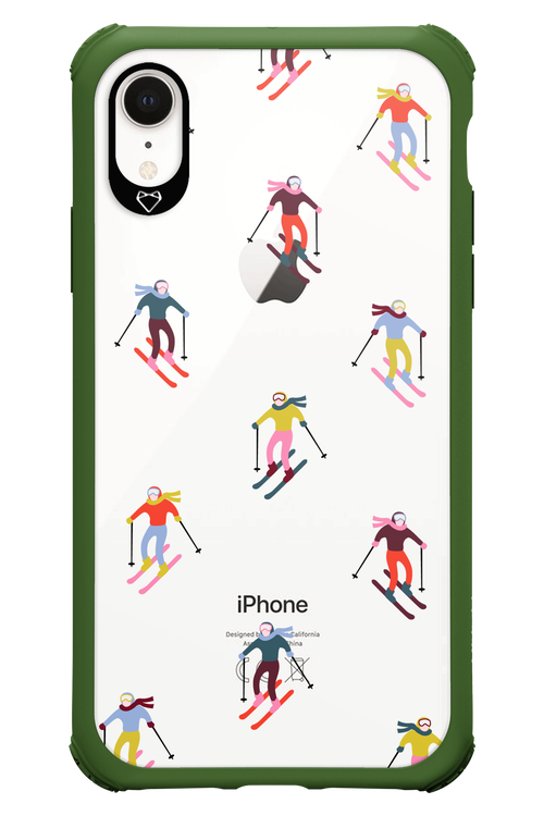 Snow Motion (Transparent) - Apple iPhone XR