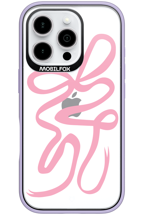 Pink Bow - Apple iPhone 16 Pro