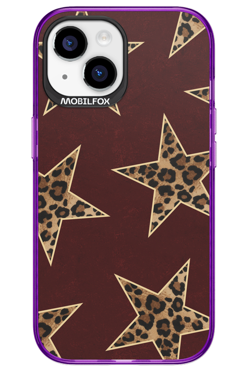 Wild Stars Burgundy - Apple iPhone 15
