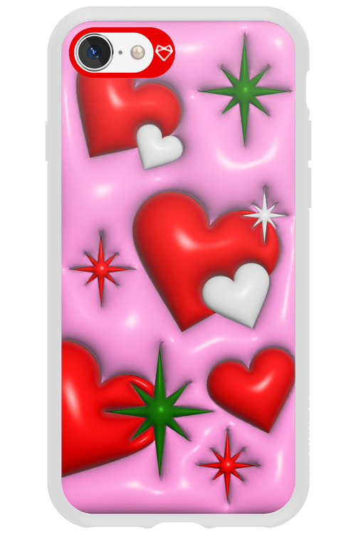 Holiday Hearts - Apple iPhone SE 2020