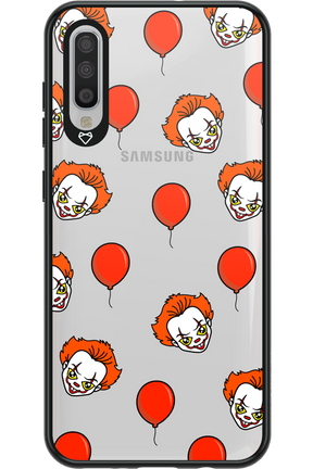 Mystery Clown (Transparent) - Samsung Galaxy A70