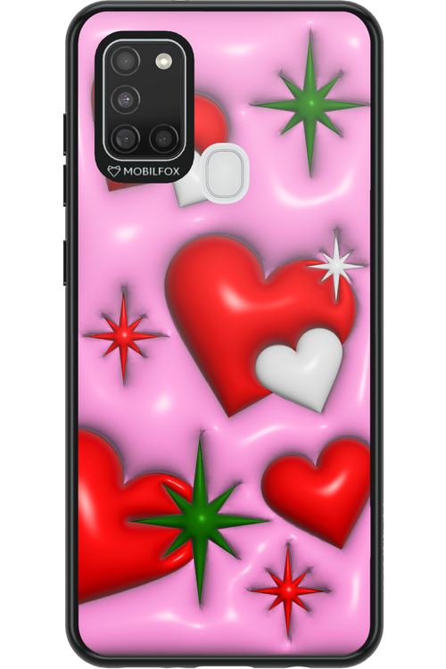 Holiday Hearts - Samsung Galaxy A21 S