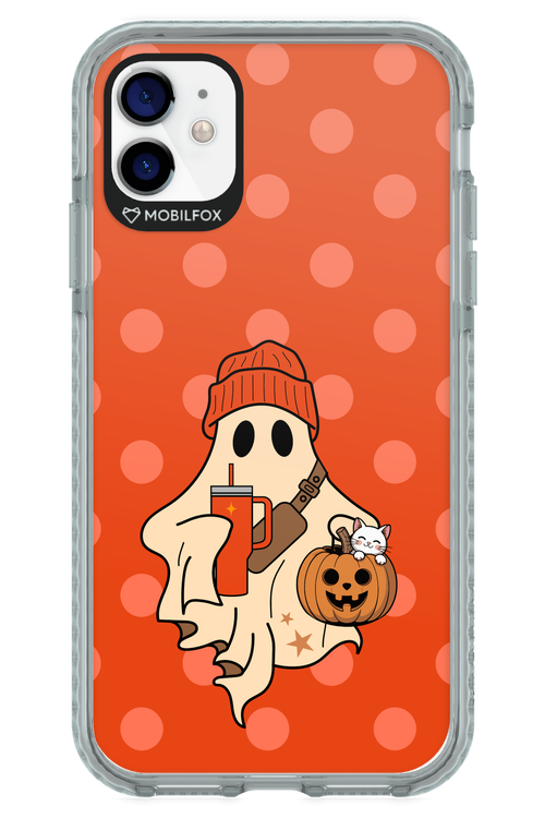 Ghost Girl (Orange) - Apple iPhone 11