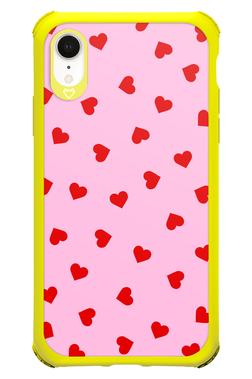 Sprinkle Heart Pink - Apple iPhone XR