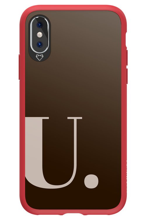 U (Mokka Foam) - Apple iPhone X