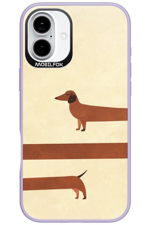 Stretchy Dog - Apple iPhone 16 Plus