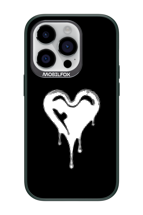 Heart Black - Apple iPhone 14 Pro