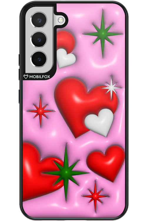 Holiday Hearts - Samsung Galaxy S22+