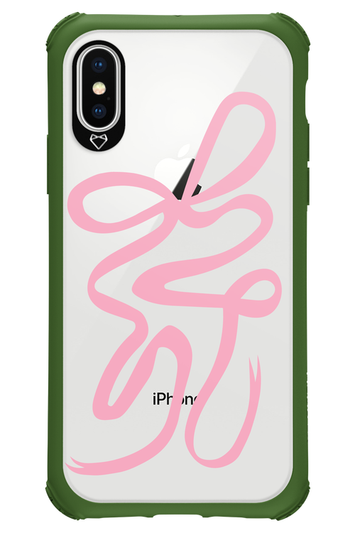 Pink Bow - Apple iPhone XS