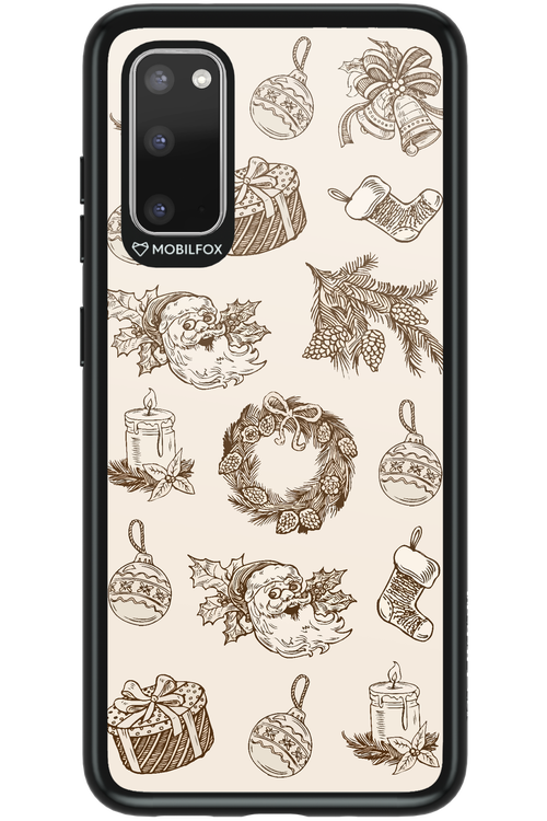 Christmas Paper - Samsung Galaxy S20