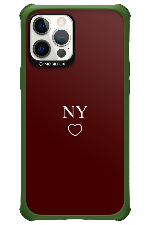 NY Burgundia 2.0 - Apple iPhone 12 Pro Max
