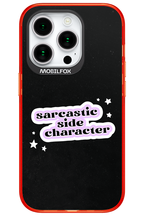 Sarcastic Black - Apple iPhone 15 Pro