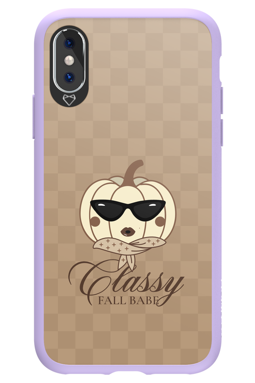 Fall Babe - Apple iPhone X