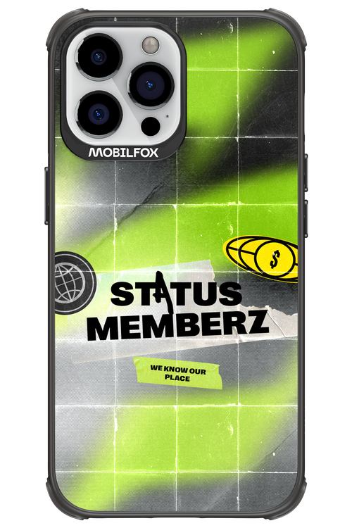 Status Memberz - Apple iPhone 13 Pro Max